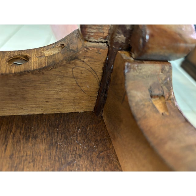 Early 20th‑Century Queen Anne Style Mahogany Tea Table For Sale - Image 12 of 12