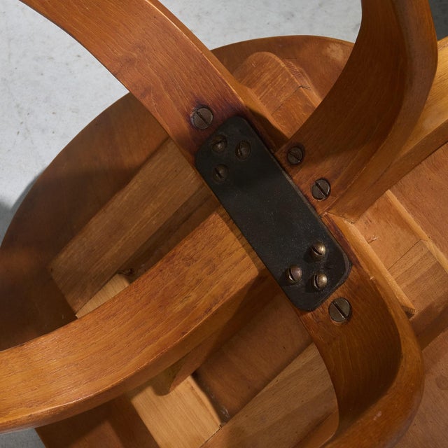 Bow-Wood No. 03 Side Chair by Kwok Hoi Chan for Hugues Steiner, France, Late 1940s For Sale - Image 11 of 12