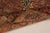 Antique Red Blue Cream Kerman Lavar Medallion Floral Wool Persian Rug For Sale In New York - Image 6 of 6