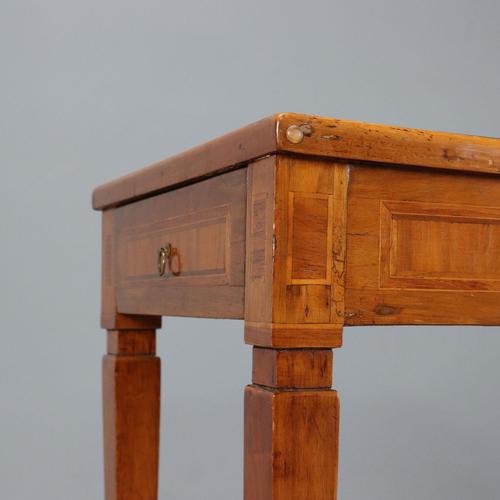 Neoclassical Coffee Table in Walnut For Sale - Image 5 of 10