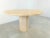 Italian Round Travertine Dining Table, 1970s For Sale - Image 11 of 11