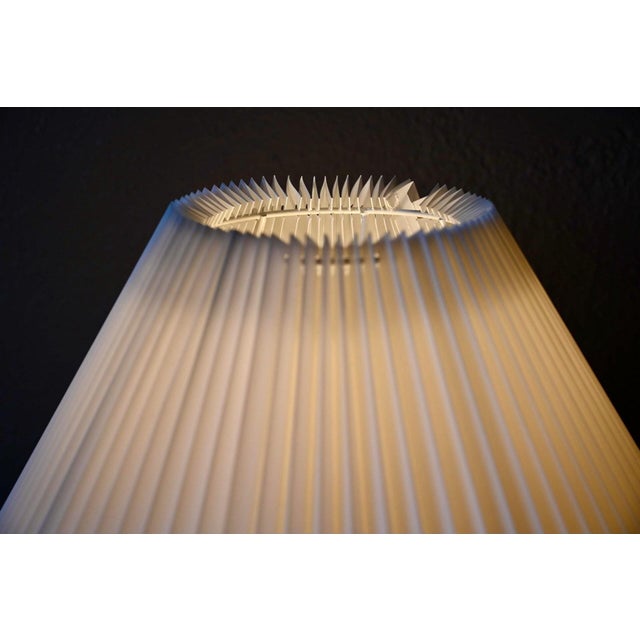 Scandinavian Lamp in Black Porcelain and Brass in the style of Sohølm, 1960s For Sale - Image 10 of 14