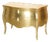 24ct Gold Leaf Canova Bombe Chest of Drawers by Fendi Casa For Sale