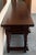 Brown Early 20th Large Console Table with two drawers For Sale - Image 8 of 18