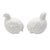 Set of Three Mid-Century Japanese White Porcelain Quail Figurines For Sale - Image 15 of 17