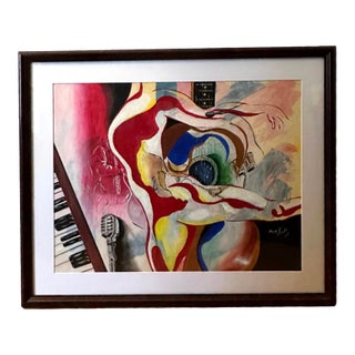 “Musical Glory” by Mark Scott, 2007, Oil Painting, Framed For Sale