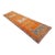 1960s Vintage Turkish Orange Runner Rug For Sale
