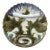 French Majolica Asparagus Plate Orchies, Circa 1890 For Sale