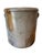 Late 20th Century Antique Salt-Glazed Stoneware Crock With Hand-Painted Cobalt Floral Motif For Sale - Image 5 of 6