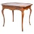 French 18Th. C. Louis XV Game Table With Red Leather For Sale