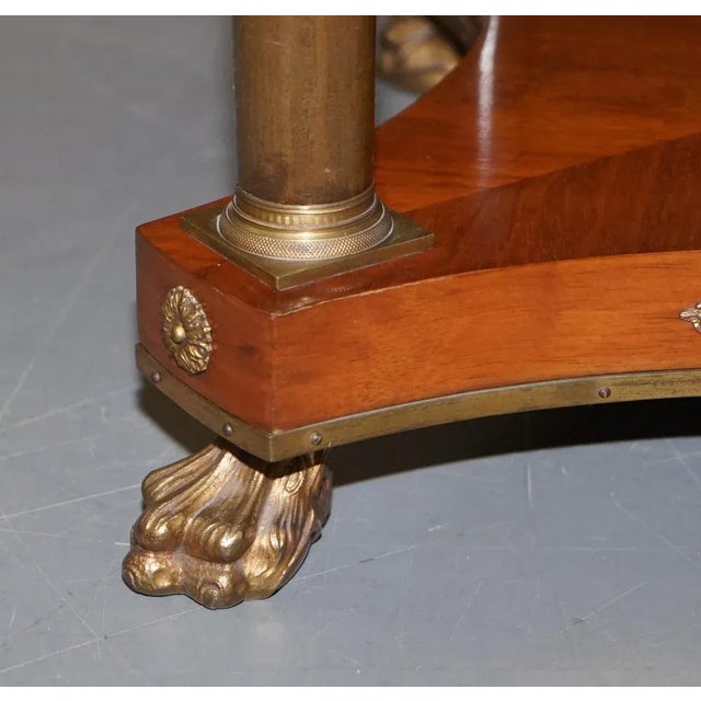 Large Occasional Side Table in Patinated Bronze For Sale - Image 11 of 18