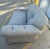 Platinum 1990s Century Furniture Tufted Loveseat For Sale - Image 8 of 11