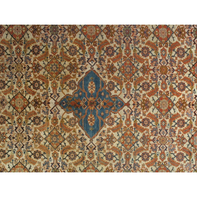 Antique Persian Sultanabad Rug 9 X 11'4 For Sale - Image 4 of 11