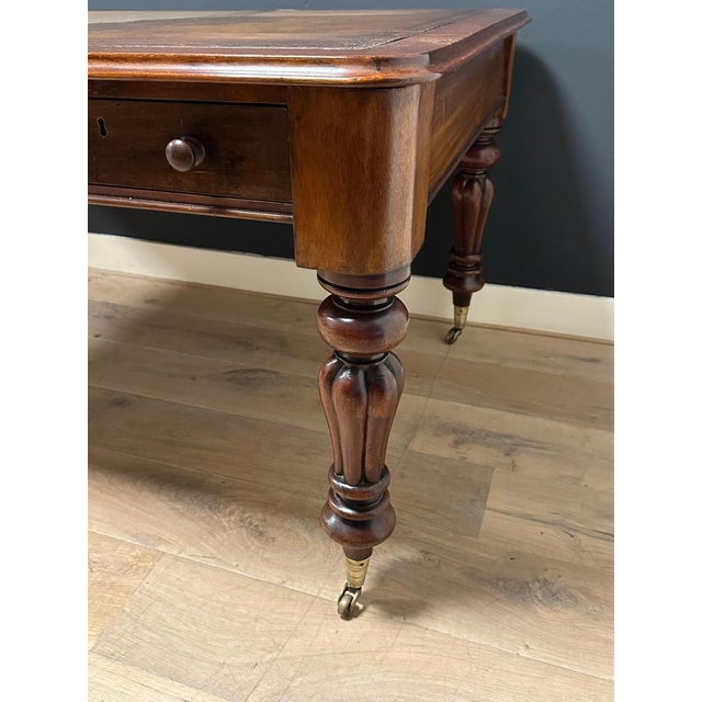Antique Victorian Writing Table For Sale - Image 3 of 12