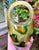 Vintage Macchie Ambre Verde Vessel by Archimede Seguso, 1950s For Sale - Image 6 of 10