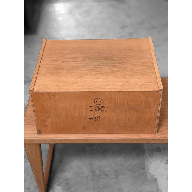 Vintage Bench with Drawer by Kai Kristiansen for Aksel Kjersgaard, 1960s, Set of 2 For Sale - Image 10 of 16