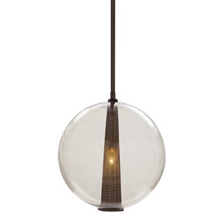 Arteriors Caviar Adjustable Large Pendant Globe Lights For Sale