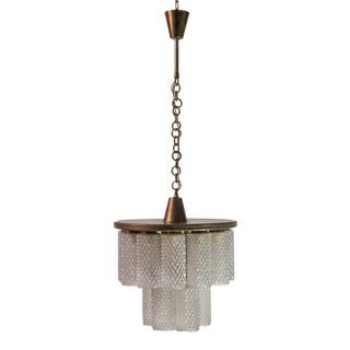Midcentury 18 Tronchi Murano Chandelier, 1960s For Sale