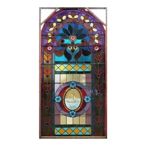Antique Stained Glass Window Circa 1885