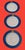 Contemporary Versace for Rosenthal Porcelain Plates - Set of 3 For Sale - Image 3 of 10