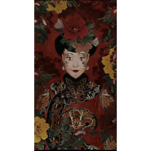 Velvet The Empress Wall Panel by Vogliobene For Sale