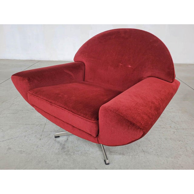 Mid-Century Modern Capri Swivel Armchair by Johannes Andersen for Trensum For Sale - Image 3 of 17