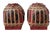 Asian 2 Vintage Thai Lacquered Hand-Woven Bamboo Floral Rice Container Pots. For Sale - Image 3 of 7