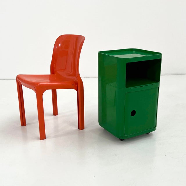 Green Componibili Storage Unit by Anna Castelli for Kartell, 1970s For Sale - Image 6 of 9