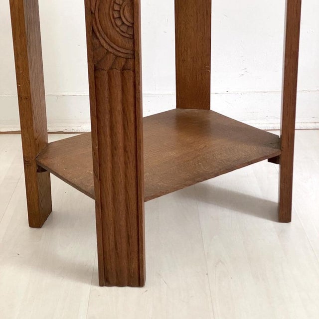 1930s Art Deco Side Table or End Table, 1930s For Sale - Image 5 of 10