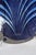 Late 20th Century Art Nouveau Pewter & Enamel Charger, Blue Swirl Motif For Sale - Image 5 of 7