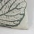 Leaf Design Linen Pillow With Natural Tones For Sale In New York - Image 6 of 11