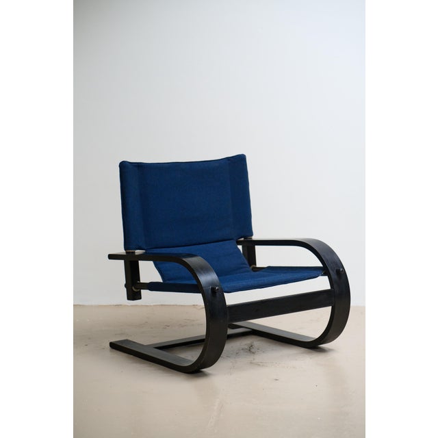 Wood Vintage Italian Lounge Chairs by De Pas Durbino and Lomazzi for Poltronova, 1970s, Set of 2 For Sale - Image 7 of 18