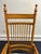 Victorian Late 19th Century Maple Spindle Back Platform Rocker For Sale - Image 3 of 10