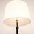 Antique Neoclassical Brass and Enamelled Tole Floor Lamp, 1930 For Sale - Image 3 of 8