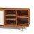 Brown Jens Risom Mid Century Walnut Tambour Door Credenza For Sale - Image 8 of 10