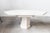 Extendable Dining Table with 5 Lacquered White Chairs by Mario Sabot, 1980s, Set of 6 For Sale - Image 4 of 18