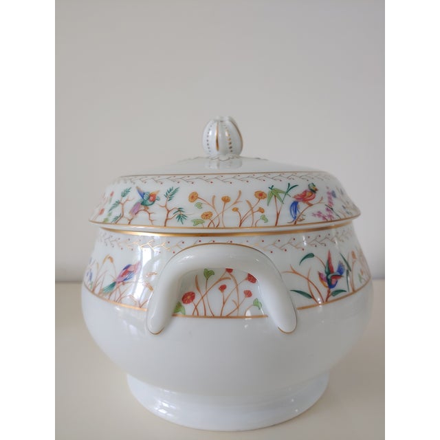 Chinoiserie 1990s Tiffany Audubon Soup Tureen For Sale - Image 3 of 9