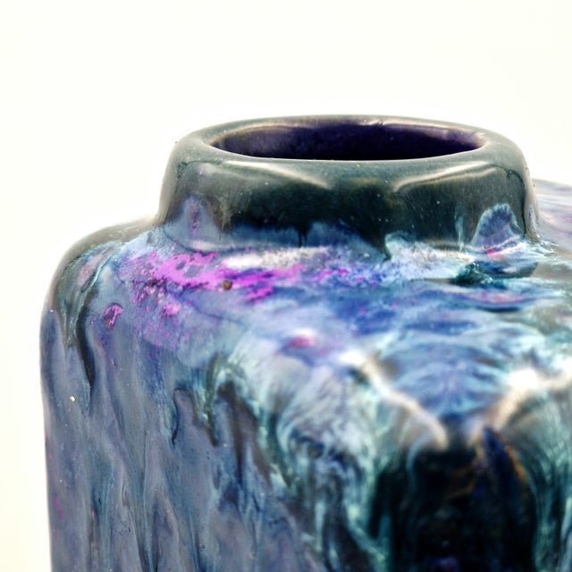 Sculptural Ceramic Model 200 Chimney Vase from Marei Keramik, West Germany, 1970s For Sale - Image 9 of 17