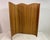 1940s French Art Deco Pine Screen attributed to Baumann Fils et Cie, Melun-Paris, 1940s For Sale - Image 5 of 12