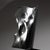 Bronze sculpture ‘Vela’ (eng. sail) by Giò Pomodoro (1930-2002) on a black stone pedestal. Signed and numbered at the...