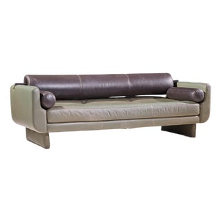 Vladimir Kagan for American Leather Group Mid Century Matinee Sofa For Sale