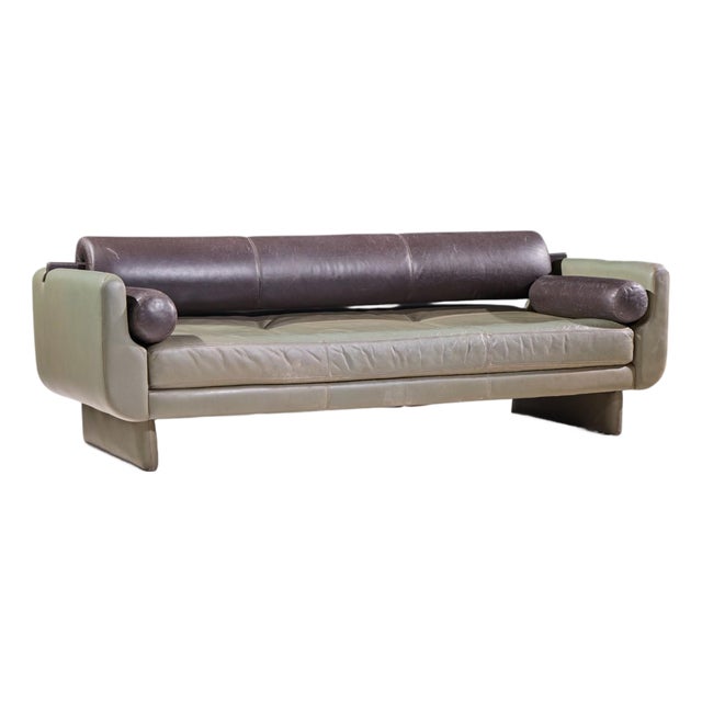 Vladimir Kagan for American Leather Group Mid Century Matinee Sofa For Sale