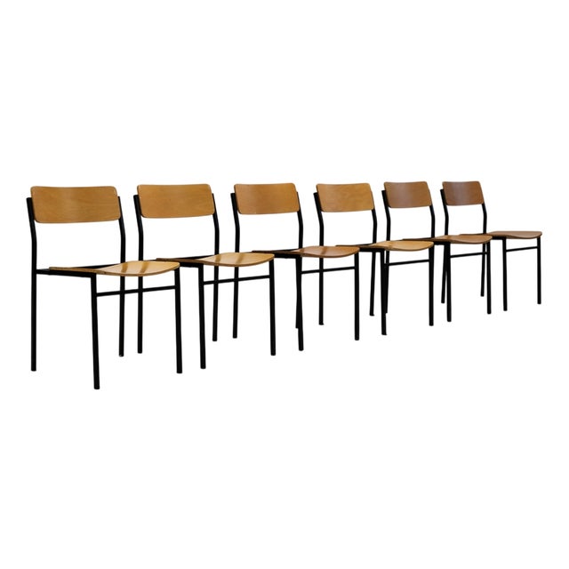 Vintage Industrial Dining Chair, 1960s For Sale