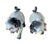 Pair of Large English Porcelain Pug Dog Figures, Early 20th Century For Sale - Image 4 of 9