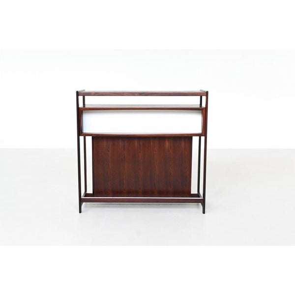 Dry Bar in Rosewood by Knud Bent for Dyrlund, Denmark, 1960s For Sale - Image 6 of 18