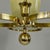 Cream Art Deco Opaline Glass and Brass Chandelier, Germany, 1930s For Sale - Image 8 of 18