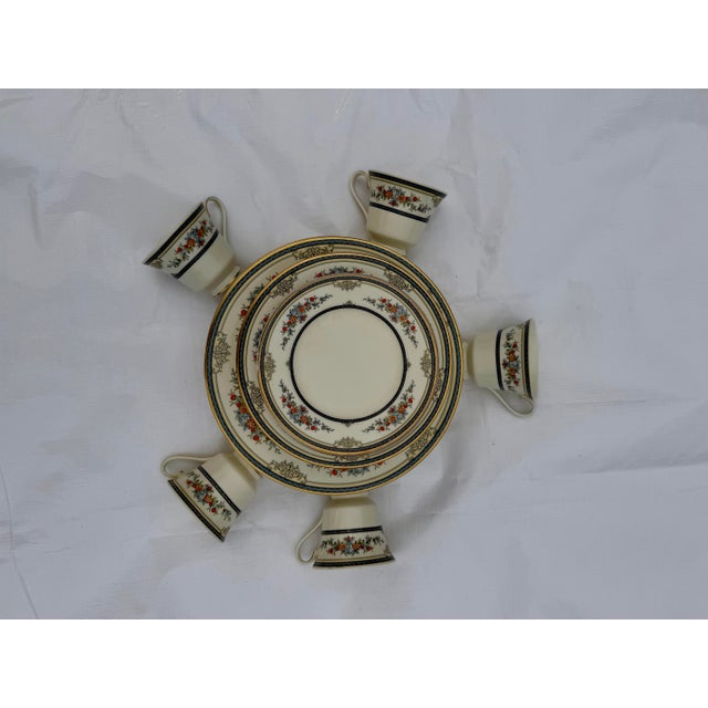 Ivory Minton Stanwood Fine Bone China Dinnerware - A Set For Sale - Image 8 of 8