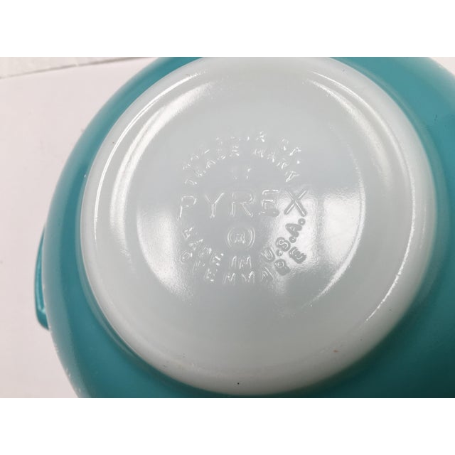 MidCentury Pyrex Turquoise Mixing Bowls Set of 3 Chairish