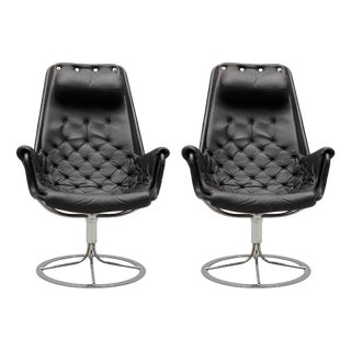 Vintage Jetson Lounge Chairs by Bruno Mathsson for Dux, 1960s, Set of 2 For Sale