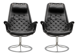 Vintage Jetson Lounge Chairs by Bruno Mathsson for Dux, 1960s, Set of 2